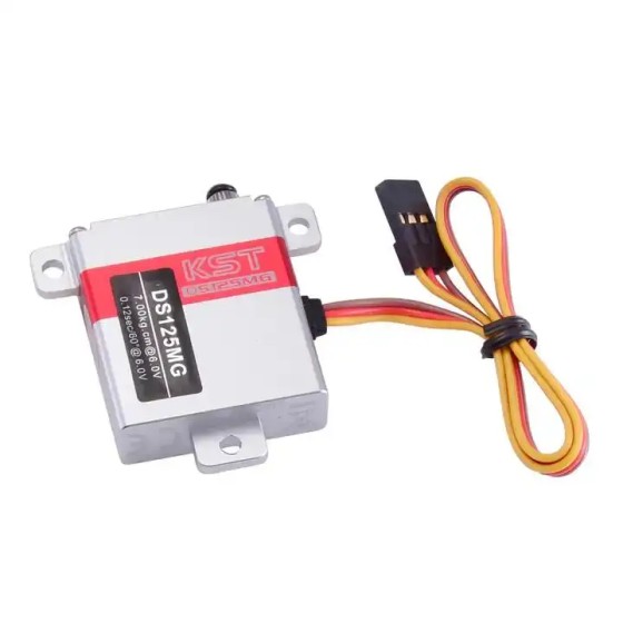 KST DS125MG 7KG 6V High Torque Metal Gear Digital Servo Steel Tooth CNC Glider Fixed-wing FPV Drone UAV Helicopter Airplane DIY